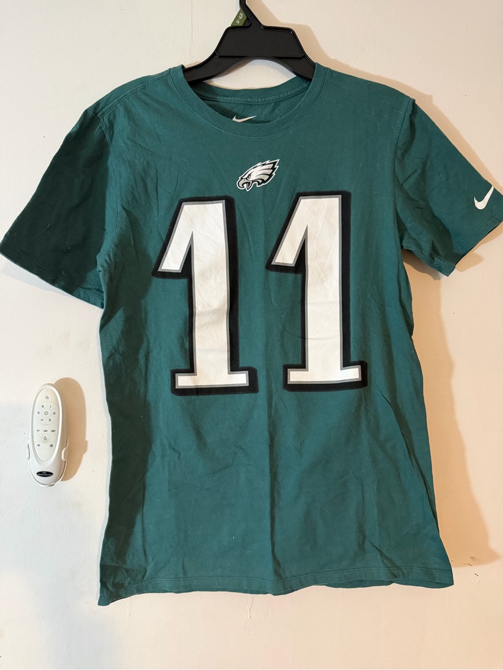 Nike Philadelphia Eagles Green #11 Short Sleeve Fan Jersey Tee Size S GUC